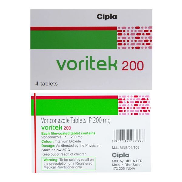 Voritek 200mg Tablet